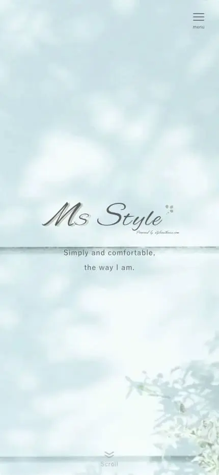 Ms Style | シンプルに心地よく、わたしを生きていく